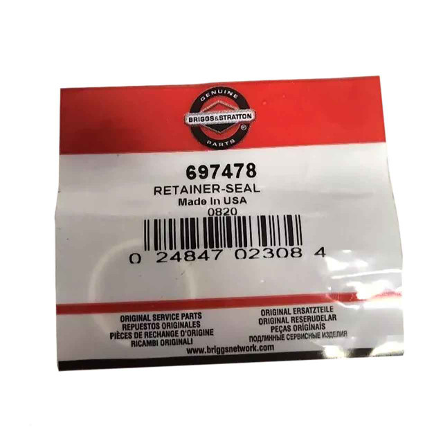 697478 Уплътнение Briggs and Stratton Оригинална OEM част - Image 3